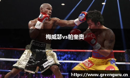 梅威瑟vs帕奎奥