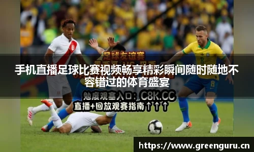 手机直播足球比赛视频畅享精彩瞬间随时随地不容错过的体育盛宴