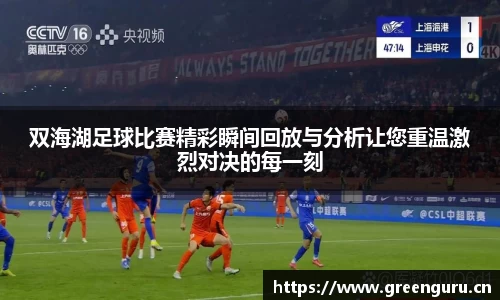 双海湖足球比赛精彩瞬间回放与分析让您重温激烈对决的每一刻